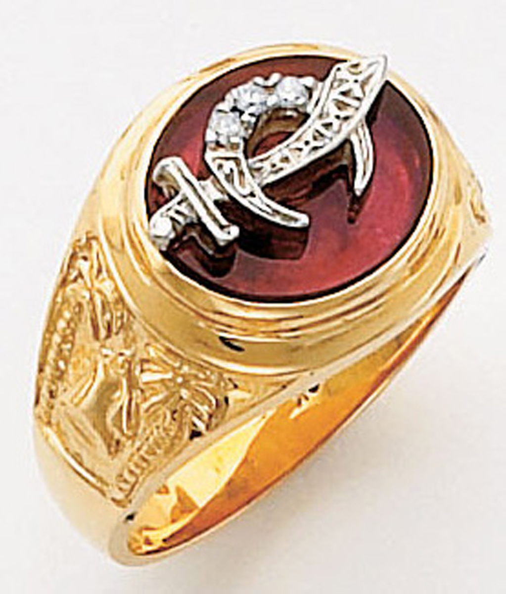Masonic shrine best sale rings