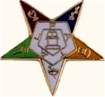  Large OES Star Member Pin GP