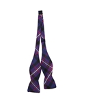 Tartan (Self tie) Wool Bow Tie 14" to 20"