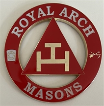 Cutout Royal Arch Mason Auto Emblem