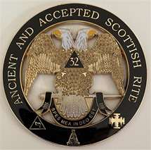 Masonic Sovereign Grand Inspector General Cut-Out Car Emblem