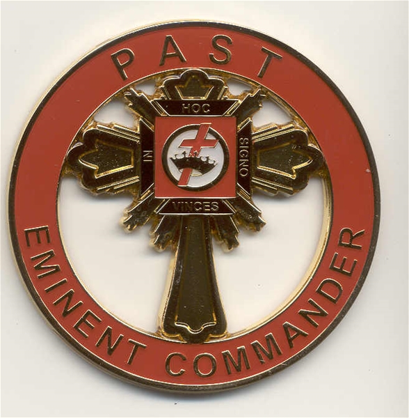 Past Eminent Commander Auto Emblem