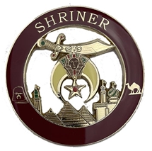 Shrine Cutout Auto Emblem