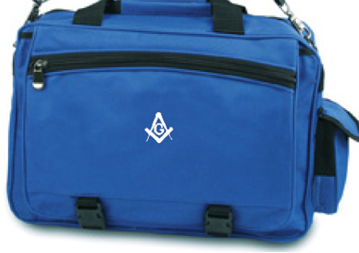 Soft Sided Briefcase with Emblem
