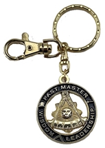 Metal Past Master Key Ring