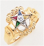 Order of the Eastern Star Ring Macoy Publishing Masonic Supply 8849