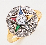 Order of the Eastern Star Ring Macoy Publishing Masonic Supply 8850