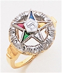 Order of the Eastern Star Ring Macoy Publishing Masonic Supply 8855