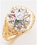 Order of the Eastern Star Ring Macoy Publishing Masonic Supply 8856