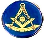 Past Master auto emblem 2" Polymer