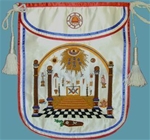 Masonic Apron Lambskin Rounded