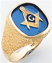 Masonic Ring - 9970 - open back