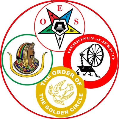 OES/HoJ/Golden Circle/Isis Aluminum Auto Emblem
