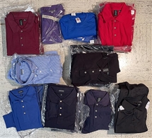 Blank Shirt- Mostly polos, some t-shirts and long sleeve Bundle - Sold AS IS, NO RETURNS
