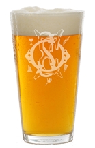 OES 16 oz pint glass