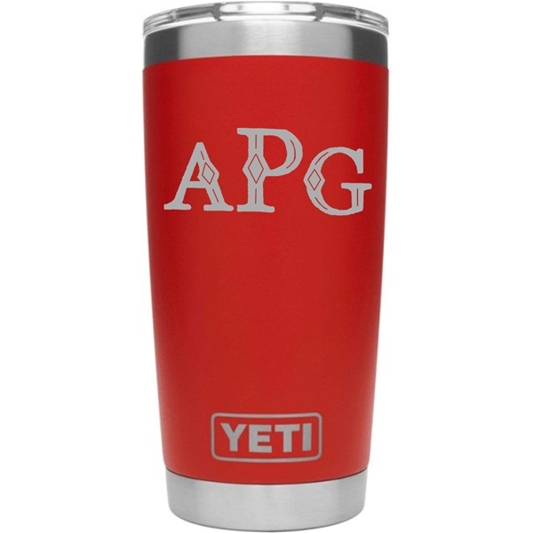 20oz 360 Car Parts Laser Engraved YETI Tumbler 