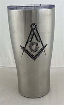 Stainless Steel Masonic 10oz Coffee Mug