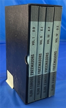 10,000 Famous Freemasons - Four Volume Set paperback box set