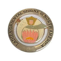 Ladies Oriental Shrine of North America Auto Emblem — CLEARANCE