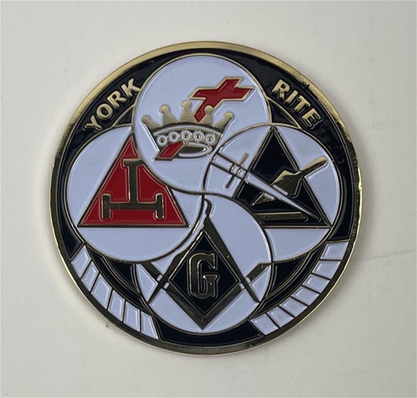 York Rite auto emblem (2
