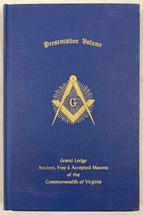 1960s Virginia Presentation Manual - Mt Vernon Lodge Brother Gilbreath