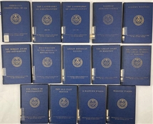 Masonic Service Assoc Library Set 1924 (NOT A COMPLETE SET)