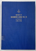 History of Richmond Lodge No. 10 1780-1950