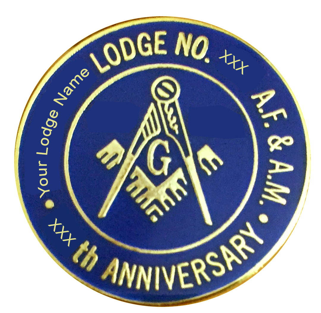 Freemason Blue Lodge Lapel Pin 
