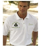 Mississippi Blue Lodge Golf Shirt with  Pocket