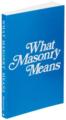 What Masonry Means