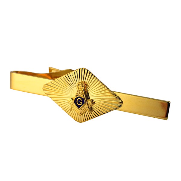 Masonic Tie Bar in gold tone