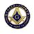 Masonic S & C within Circle Pin