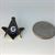 Masonic Square & Compass Button