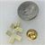 33* Cross Lapel Pin - Goldplate