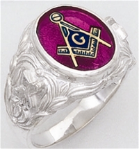 Masonic Ring - 10010 - Sterling Silver