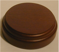 Masonic Sound Block - Solid Round Walnut