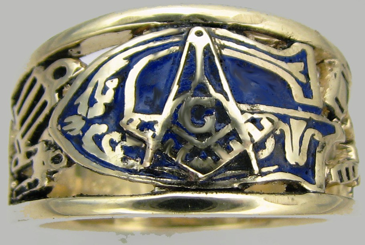 Masonic Ring - Osborne Artificer Open Band Ring 11003