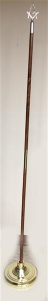 Flag pole Wood 6 foot by 1 inch