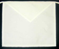 Masonic Apron - 13 x 15 Plain Cloth Apron