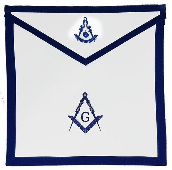 Masonic Apron - Texas Past Master or Officers Apron