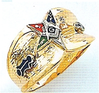 OES Past Patron Ring Macoy Publishing Masonic Supply 3454