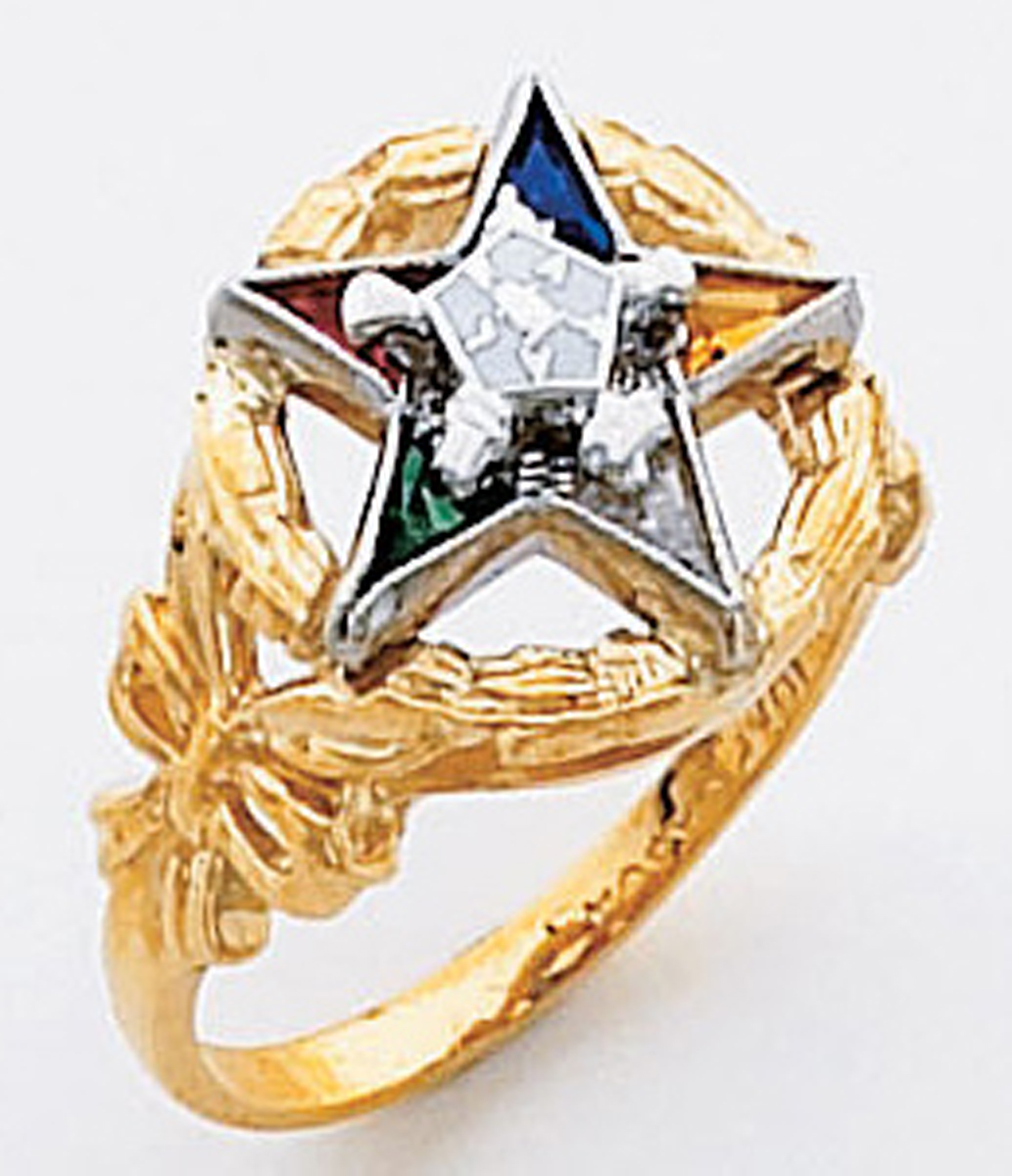 Order of the Eastern Star Ring Macoy Publishing Masonic Supply 5515