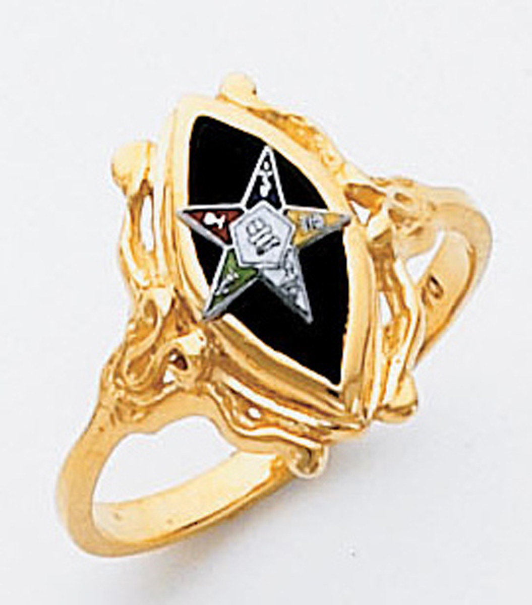 Order of the Eastern Star Ring Macoy Publishing Masonic Supply 5527
