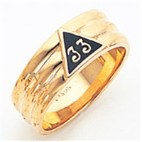Masonic 33 Degree Scottish Rite Ring Ring Macoy Publishing Masonic Supply 5733