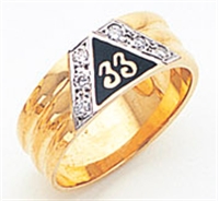Masonic 33 Degree Scottish Rite Ring Ring Macoy Publishing Masonic Supply 5733D