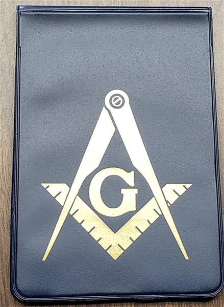 Masonic memo pad vinyl