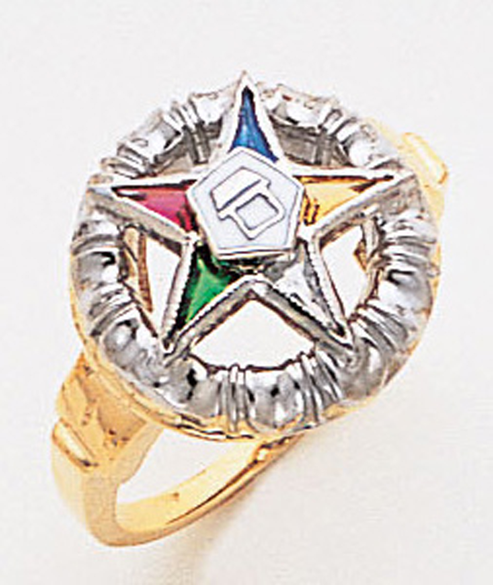 Order of the Eastern Star Ring Macoy Publishing Masonic Supply 8855