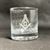 Masonic Classic Rocks Glass