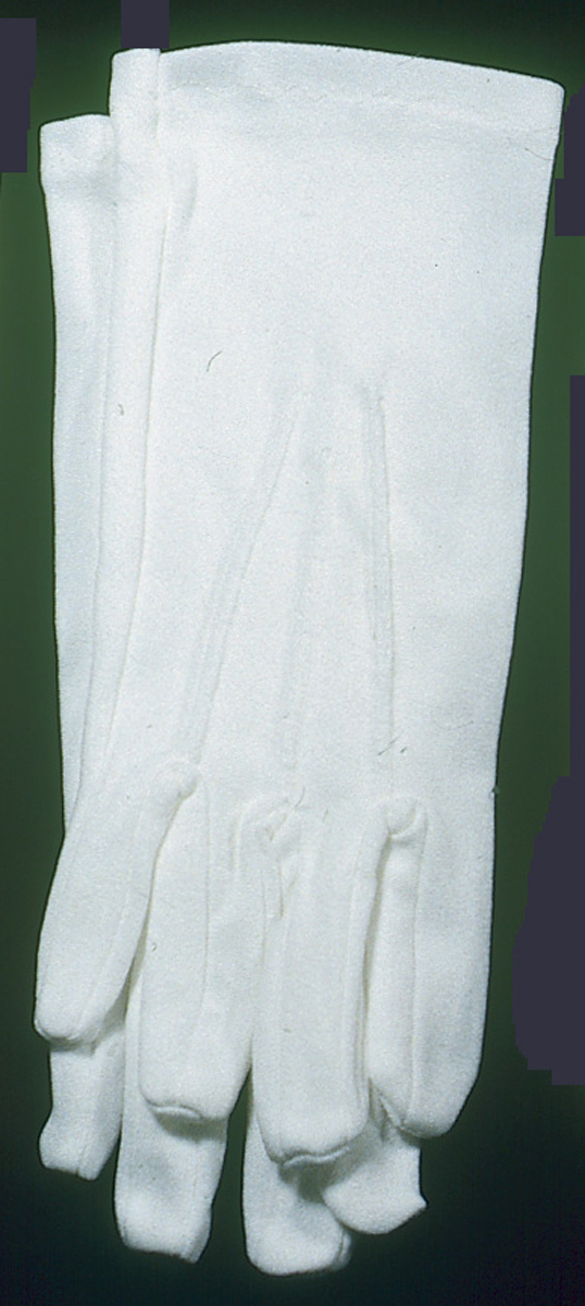 Plain White gloves - One Size fits most