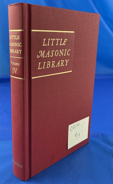The Little Masonic Library Hardcover Volume 4 only